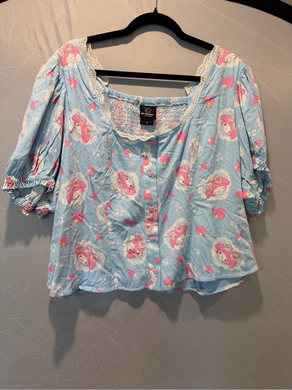 My Melody Cottagecore Blouse Plus Size 4